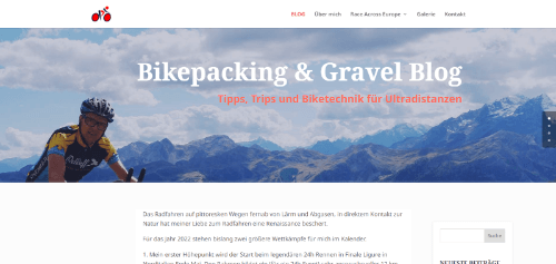 fahrrad.de Blogwahl 2022 - Radreise & Bikepacking: Blog bernhardhartenstein.de