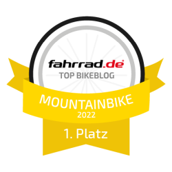 Gewinnerbadge Fahrrad.de Blogwahl Mountainbike Platz 1