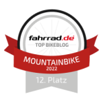 Gewinnerbadge Fahrrad.de Blogwahl Mountainbike Platz 12