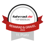 Gewinnerbadge Fahrrad.de Blogwahl Rennrad & Gravel Platz 11