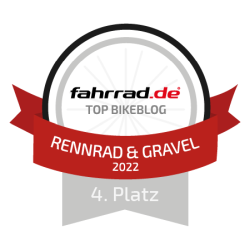 Gewinnerbadge Fahrrad.de Blogwahl Rennrad & Gravel Platz 4