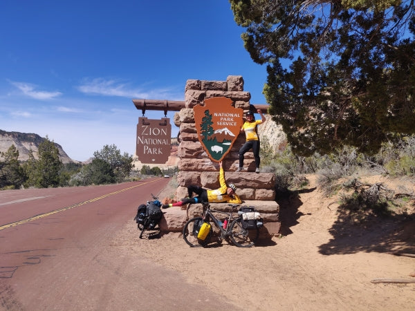 Zion National Park Bikepacken